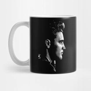 Elvis Presley A Mugshot - Vintage Mug